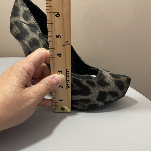 Carlos Platonic Animal Print Platform Stiletto Heels Size 6 - Picture 12 of 12